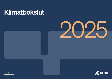 Nytt klimatbokslut visar utvecklingen i vårt hållbarhetsarbete
