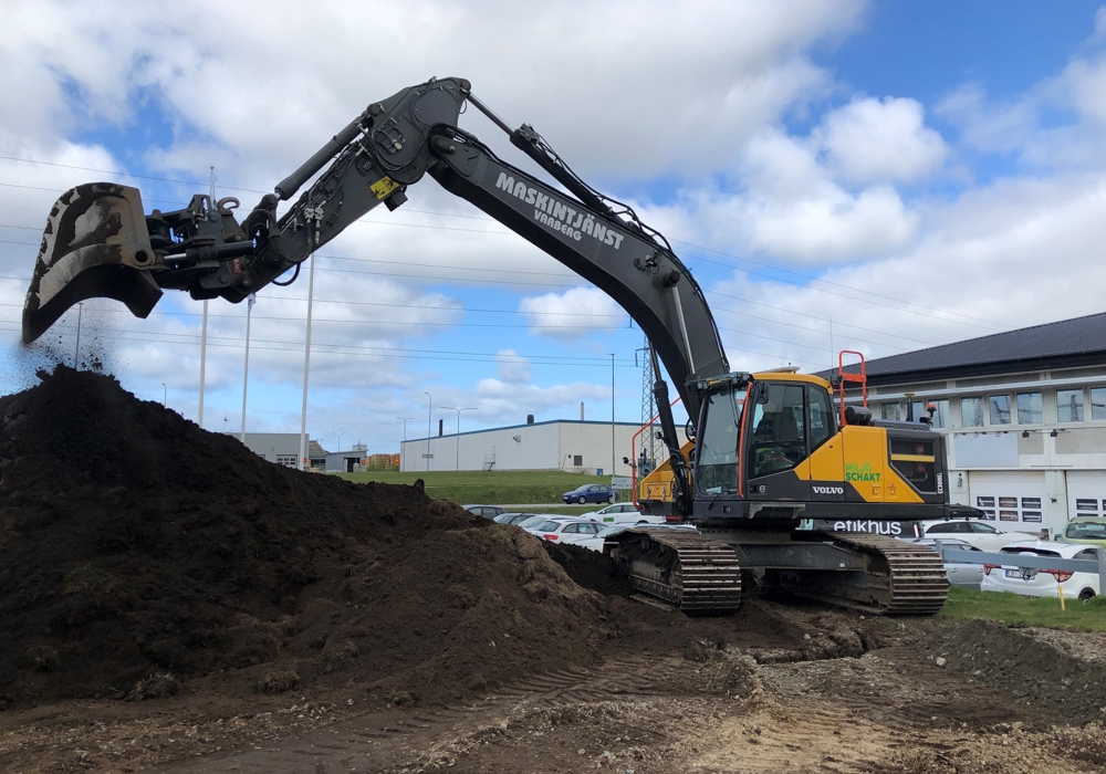 Grundläggning av industrifastighet