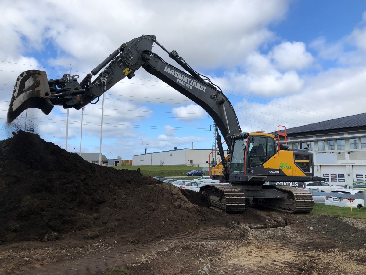 Grundläggning av industrifastighet